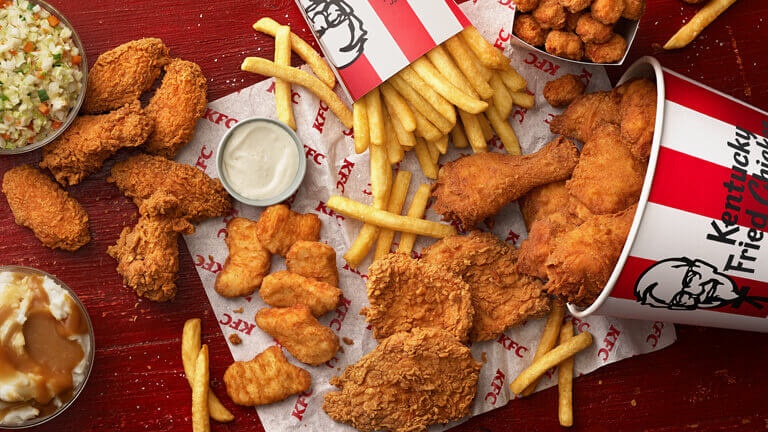 Nuoc My thieu thit ga, cac nha hang thuc an nhanh chat vat hinh anh