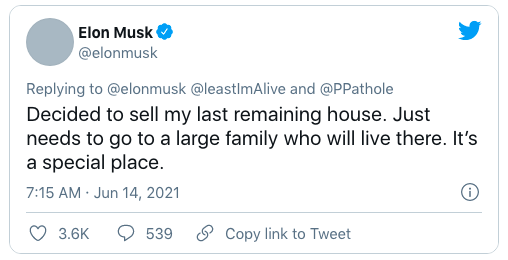 Elon Musk rao ban bat dong san cuoi cung anh 1