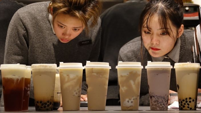 Bong bong kinh doanh tra sua Trung Quoc co nguy co vo hinh anh