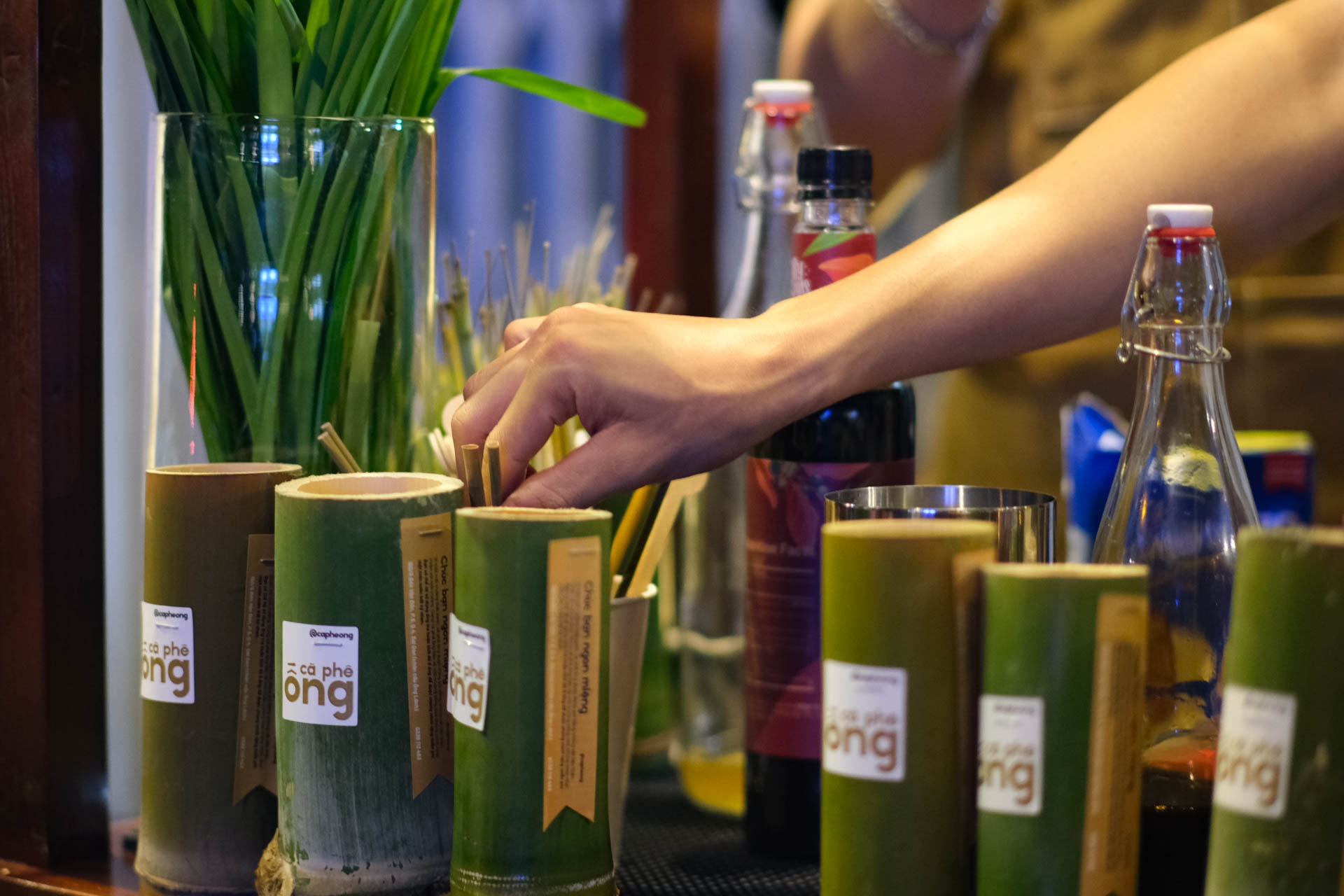 Cà phê ống tre ảnh 5 Ca phe ong tre anh 5