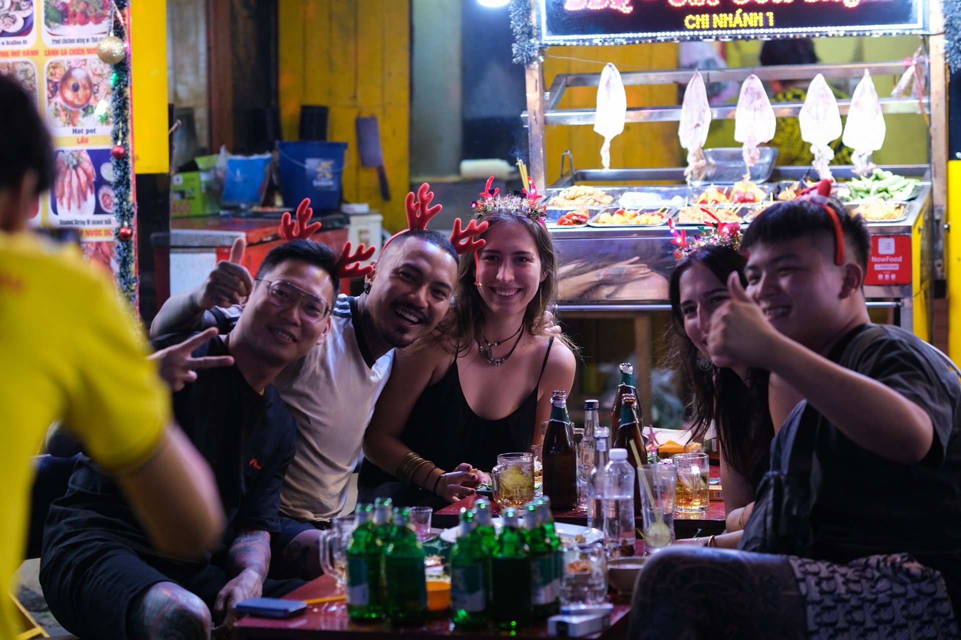 Khach Tay don Noel anh 7