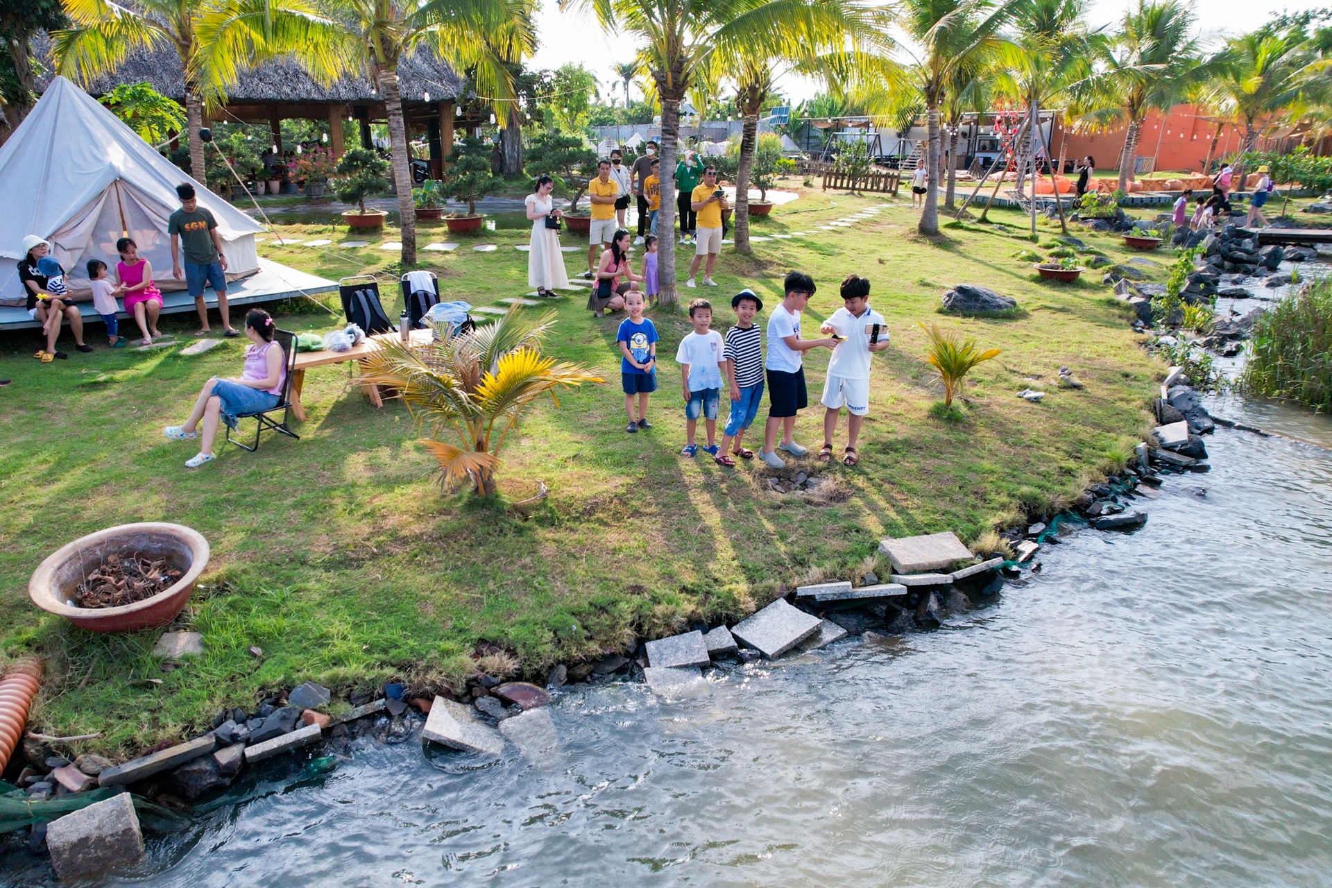 Glamping ven sông ảnh 5 Glamping ven song anh 5