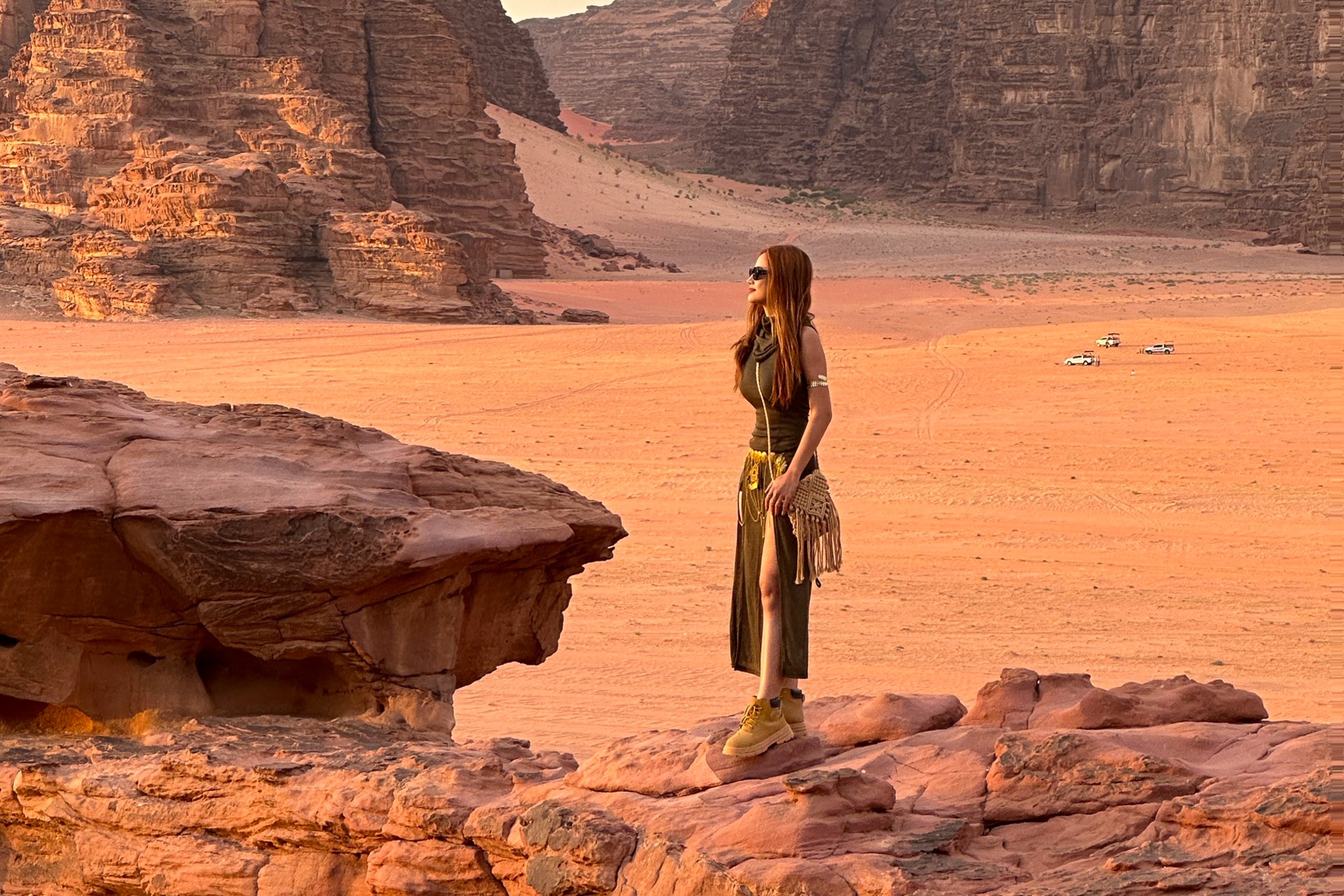 Toi den 'hanh tinh cat' co that o Jordan hinh anh