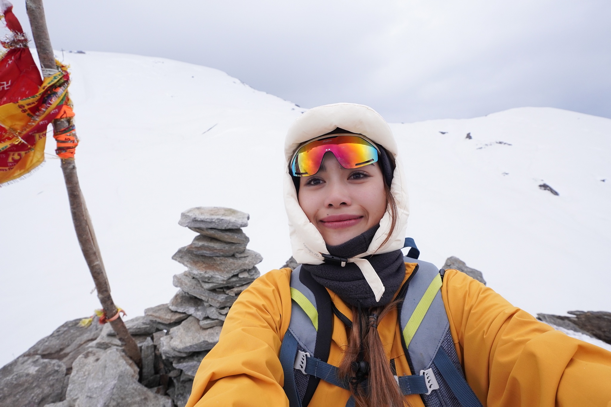 Toi chinh phuc ngon nui cao 4.600 m tren day Himalaya hinh anh