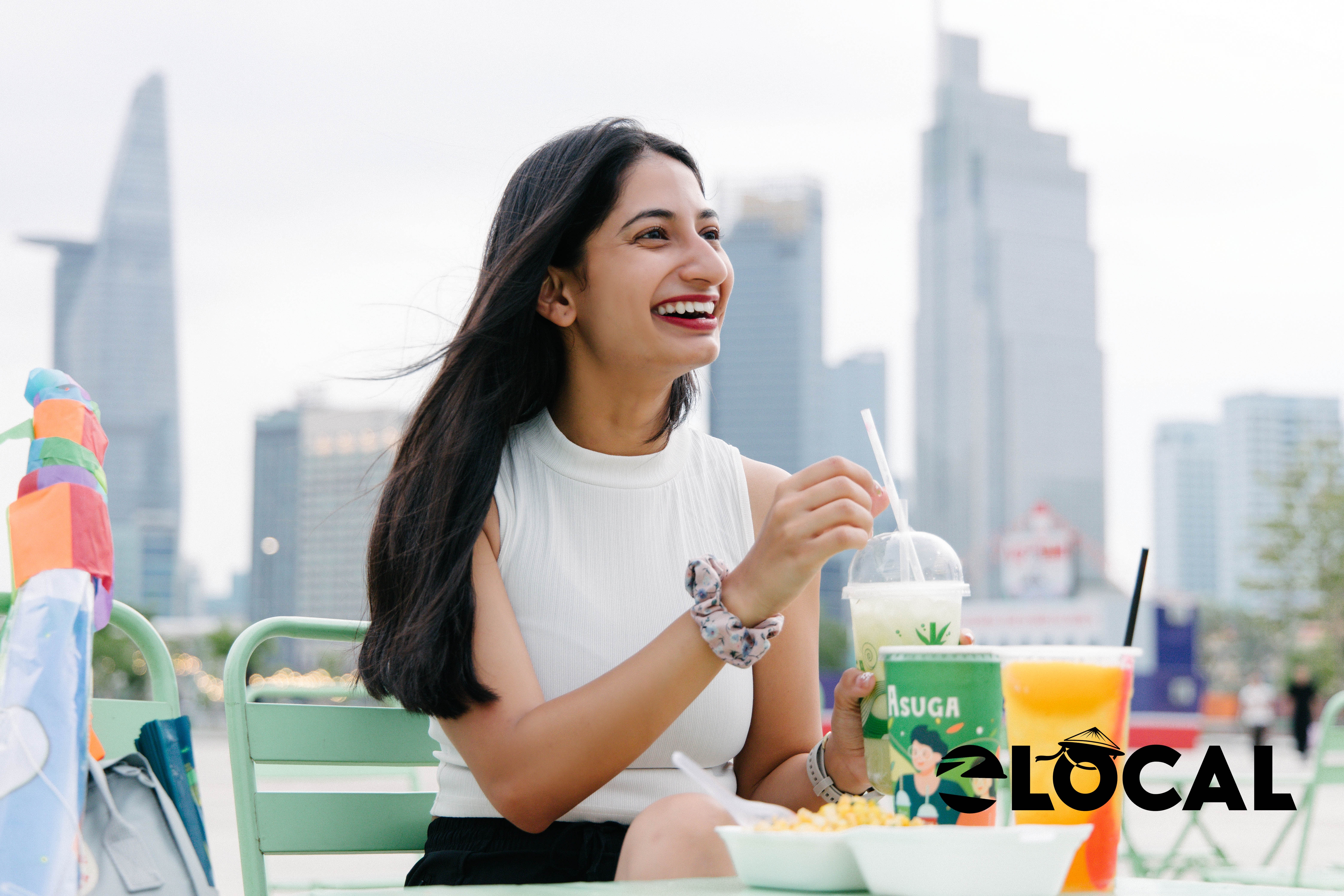 Khach An Do tha dieu, ngam view 'trieu do' o TP.HCM hinh anh