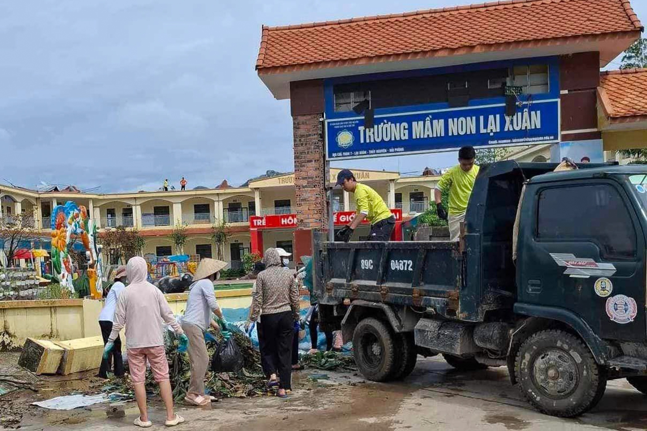mua lu mien Bac anh 1