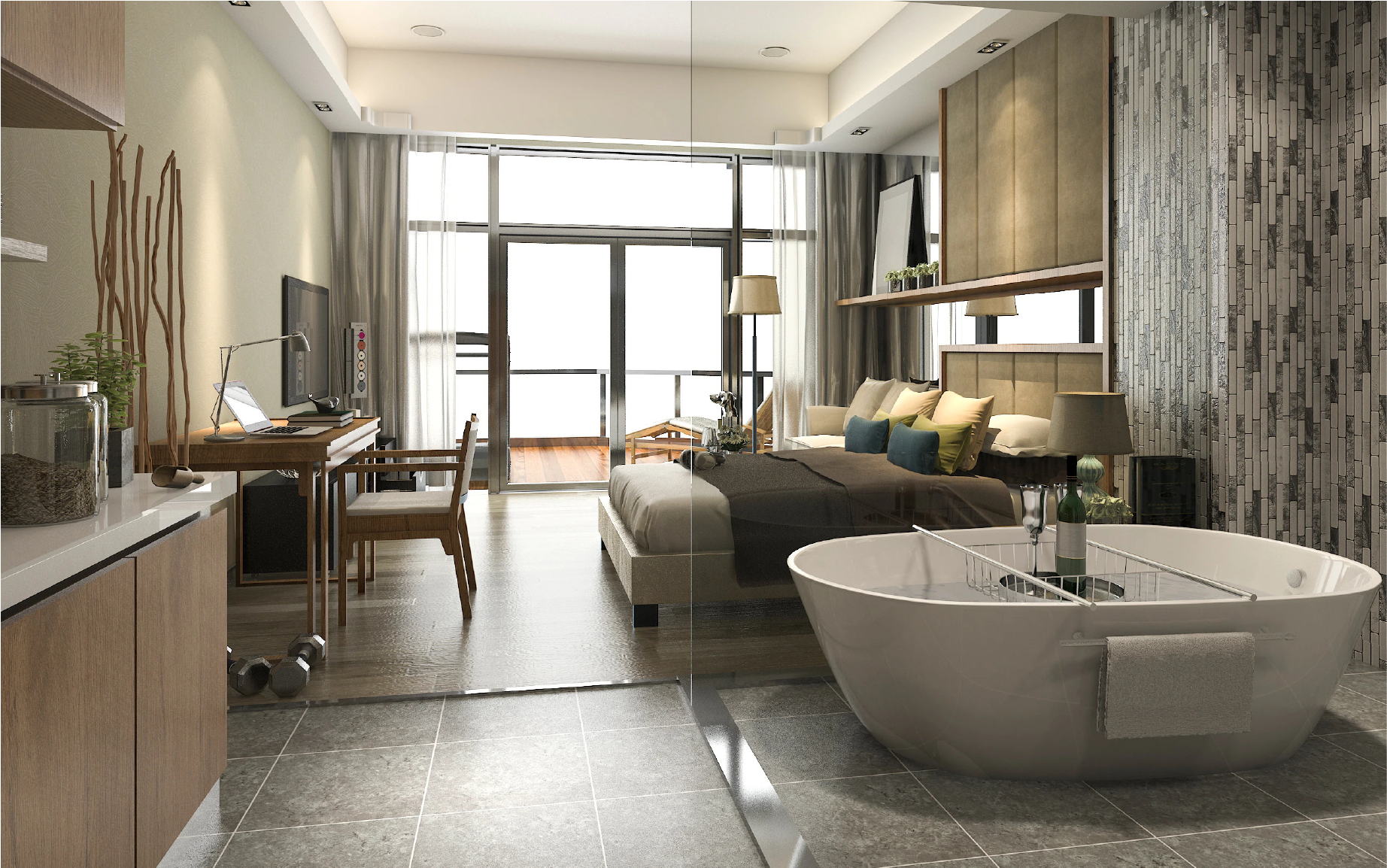 Do khoc do cuoi 'phong tam xuyen thau' trong khach san hinh anh