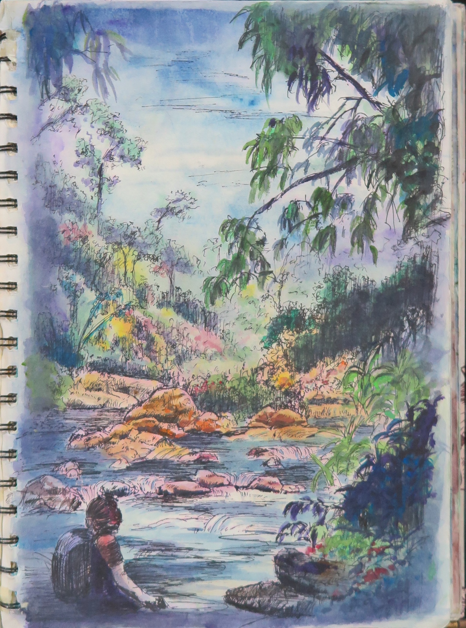 Vẽ tranh trekking ảnh 11 Ve tranh trekking anh 11