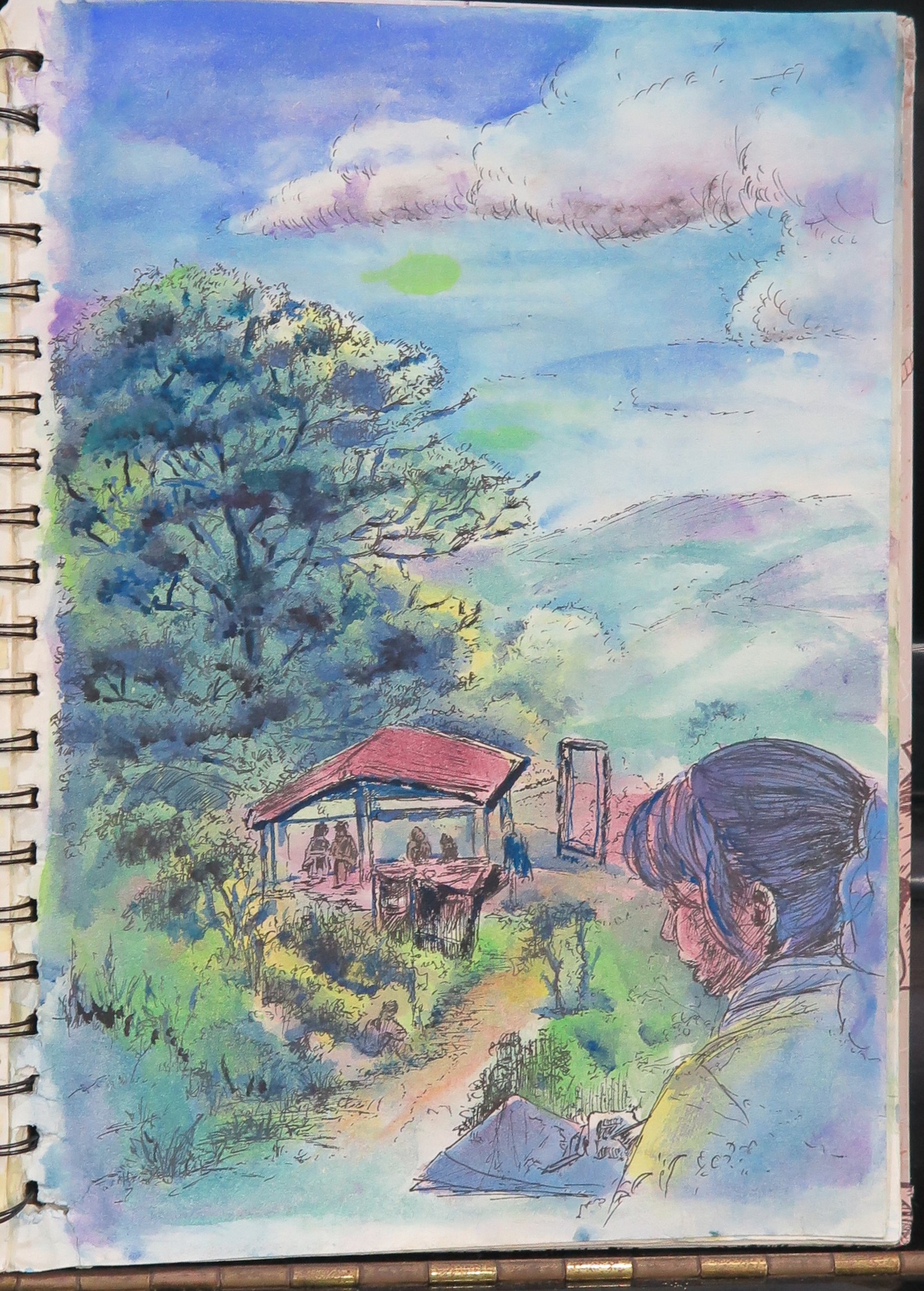 Vẽ tranh trekking ảnh 14 Ve tranh trekking anh 14