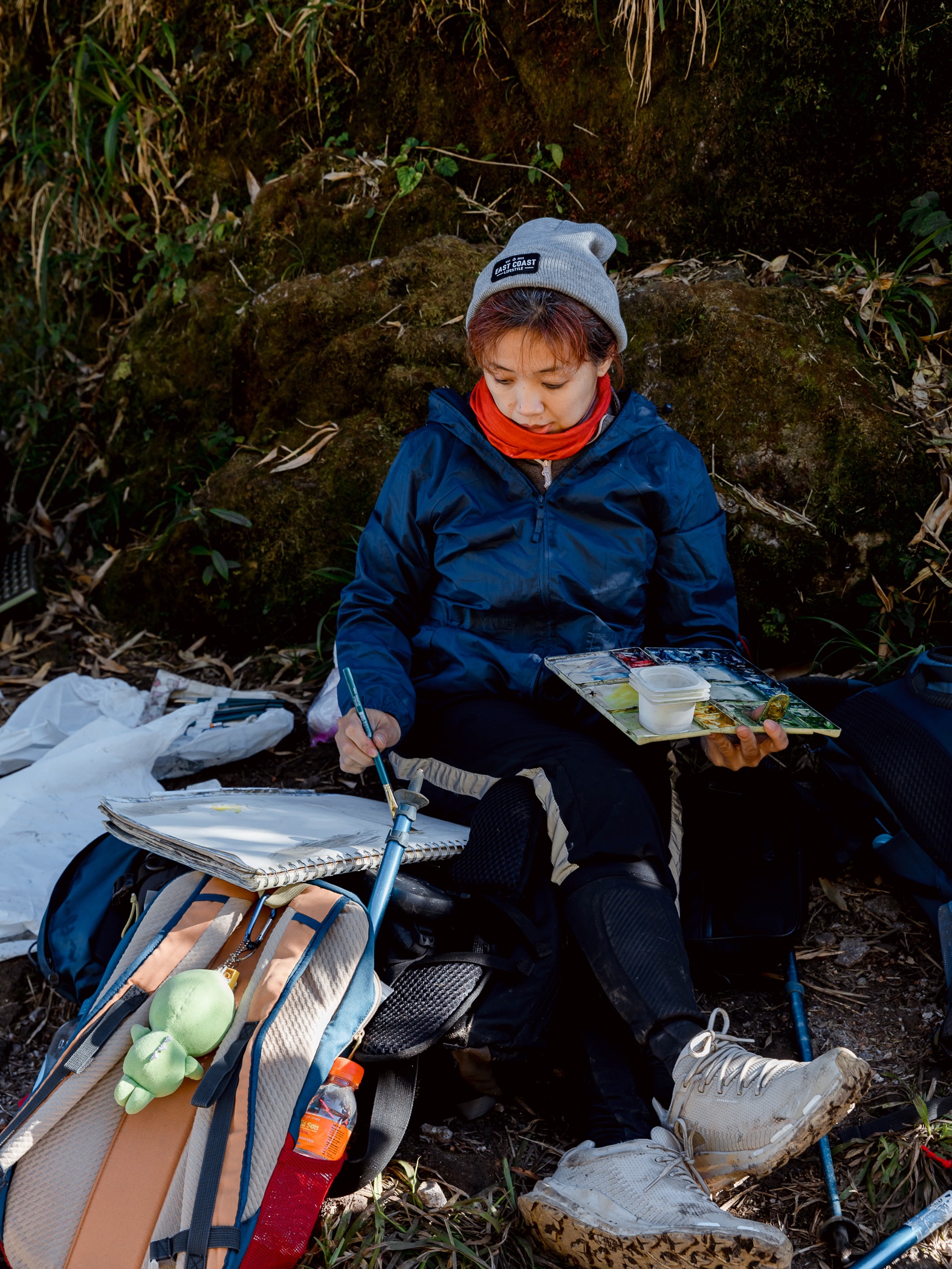 Vẽ tranh trekking ảnh 7 Ve tranh trekking anh 7