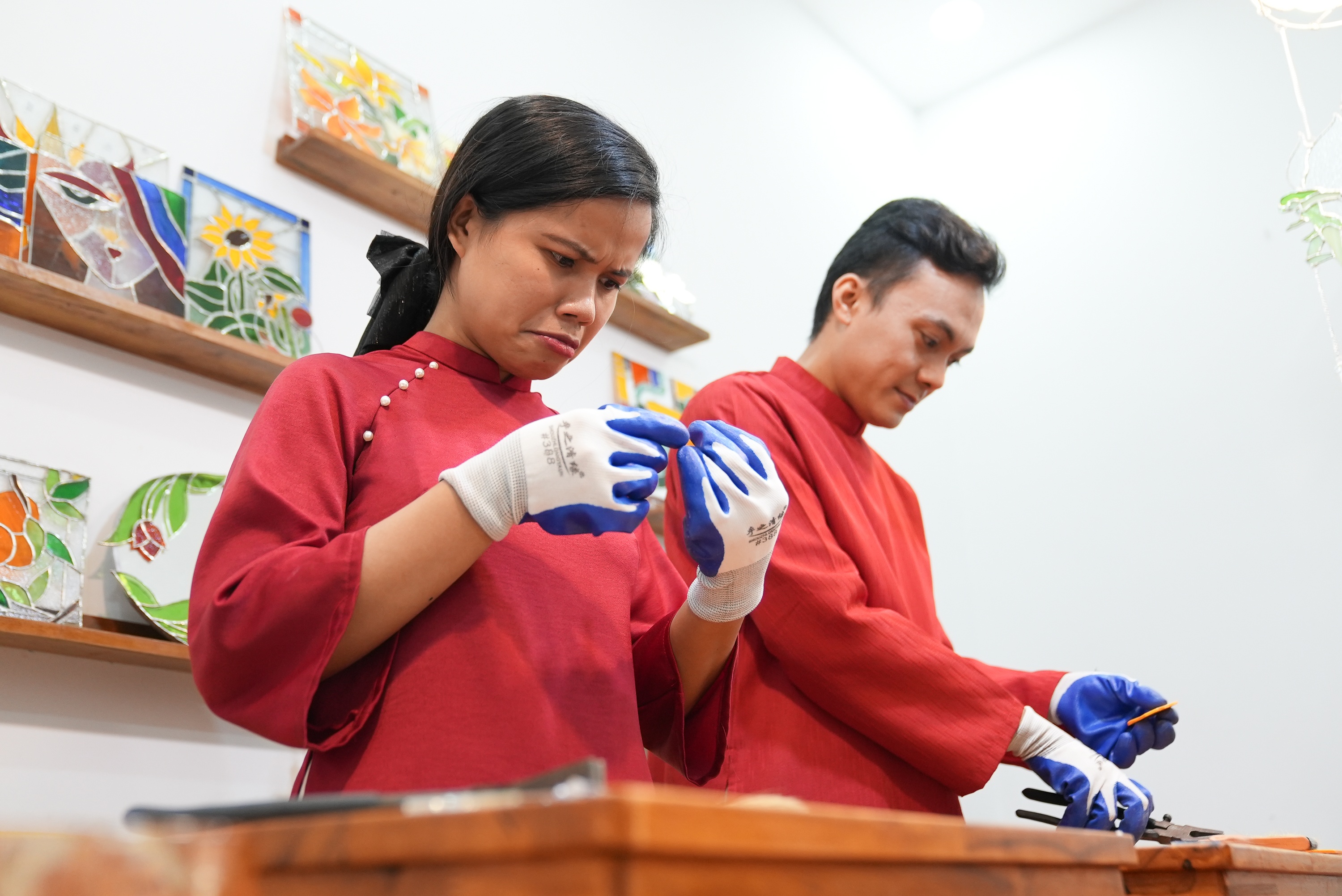 Khach Tay choi Tet anh 14