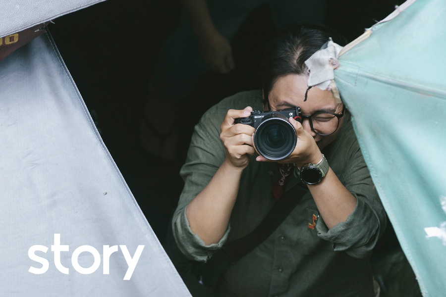 Cho, con trai va mot ngay khong du lich cua travel blogger hinh anh