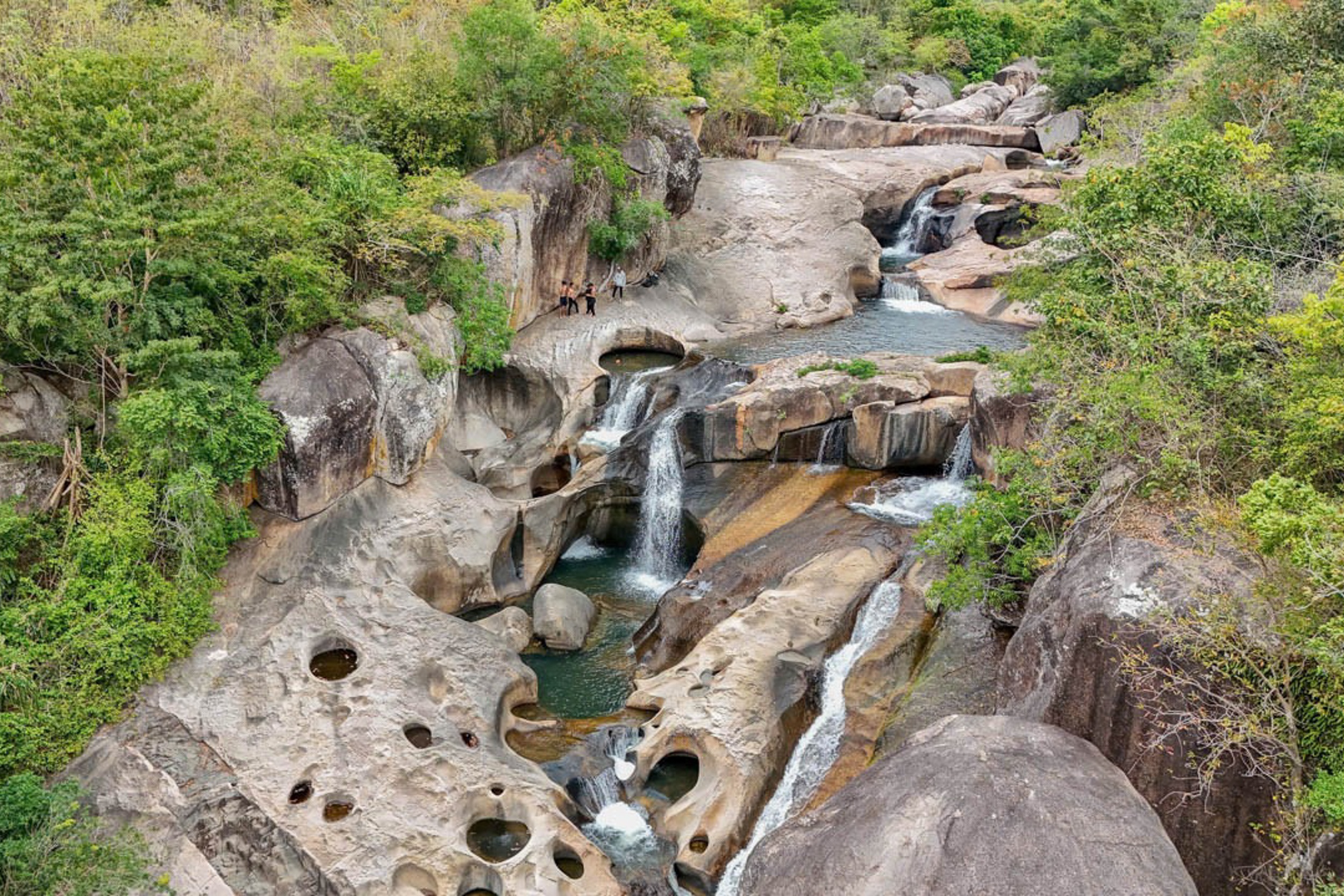 'Ho vo cuc' giua suoi o Ninh Thuan hut khach hinh anh