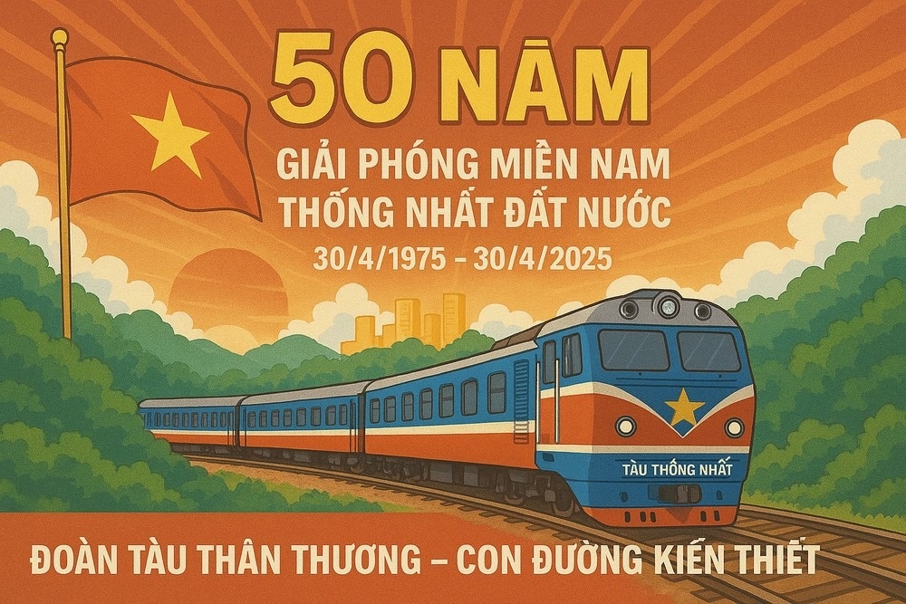 Tiet lo dac biet ve doan tau Thong Nhat chay dung dip 30/4 hinh anh