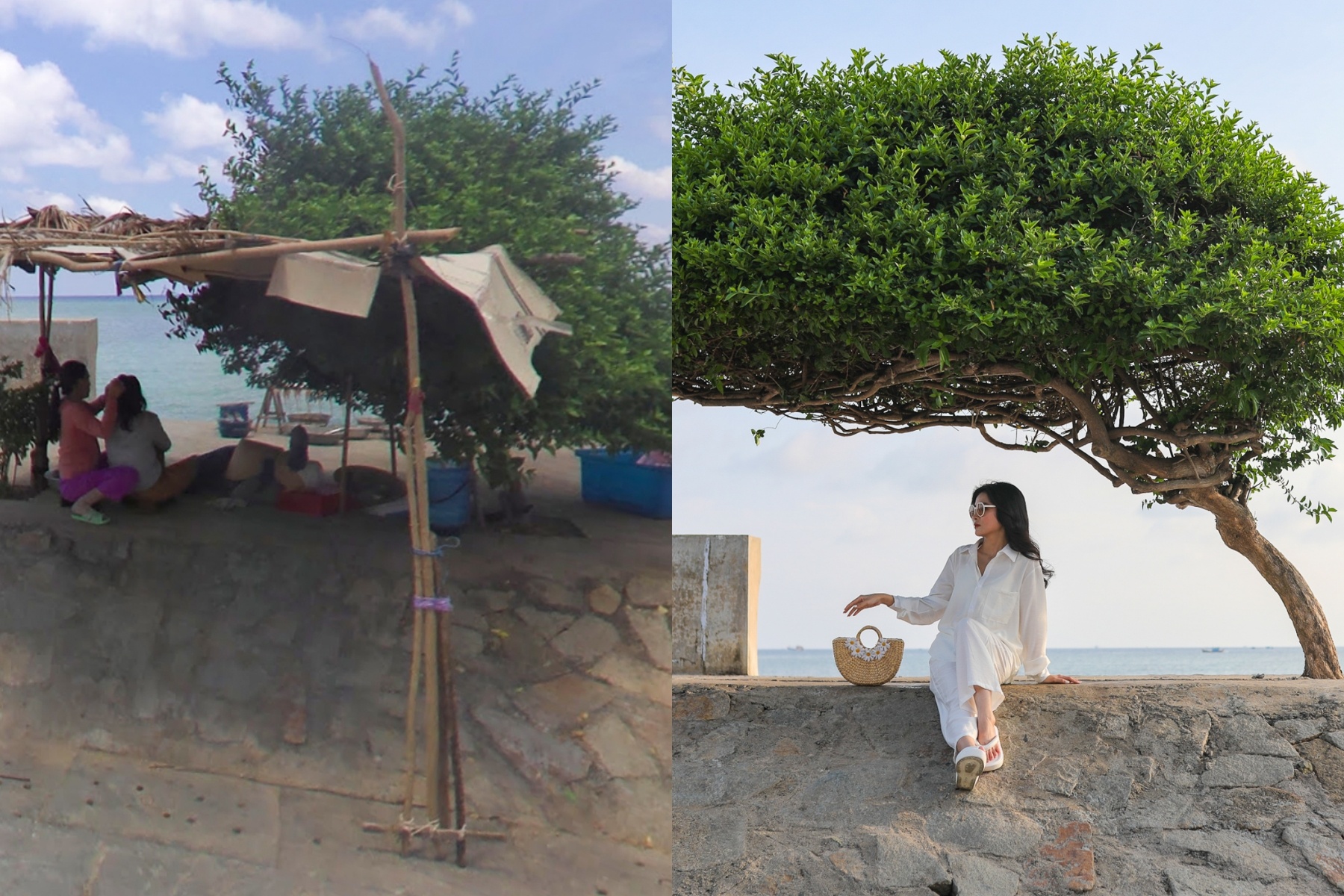 Khong nhan ra Phu Quy, Vung Tau qua lich su anh Google Maps hinh anh