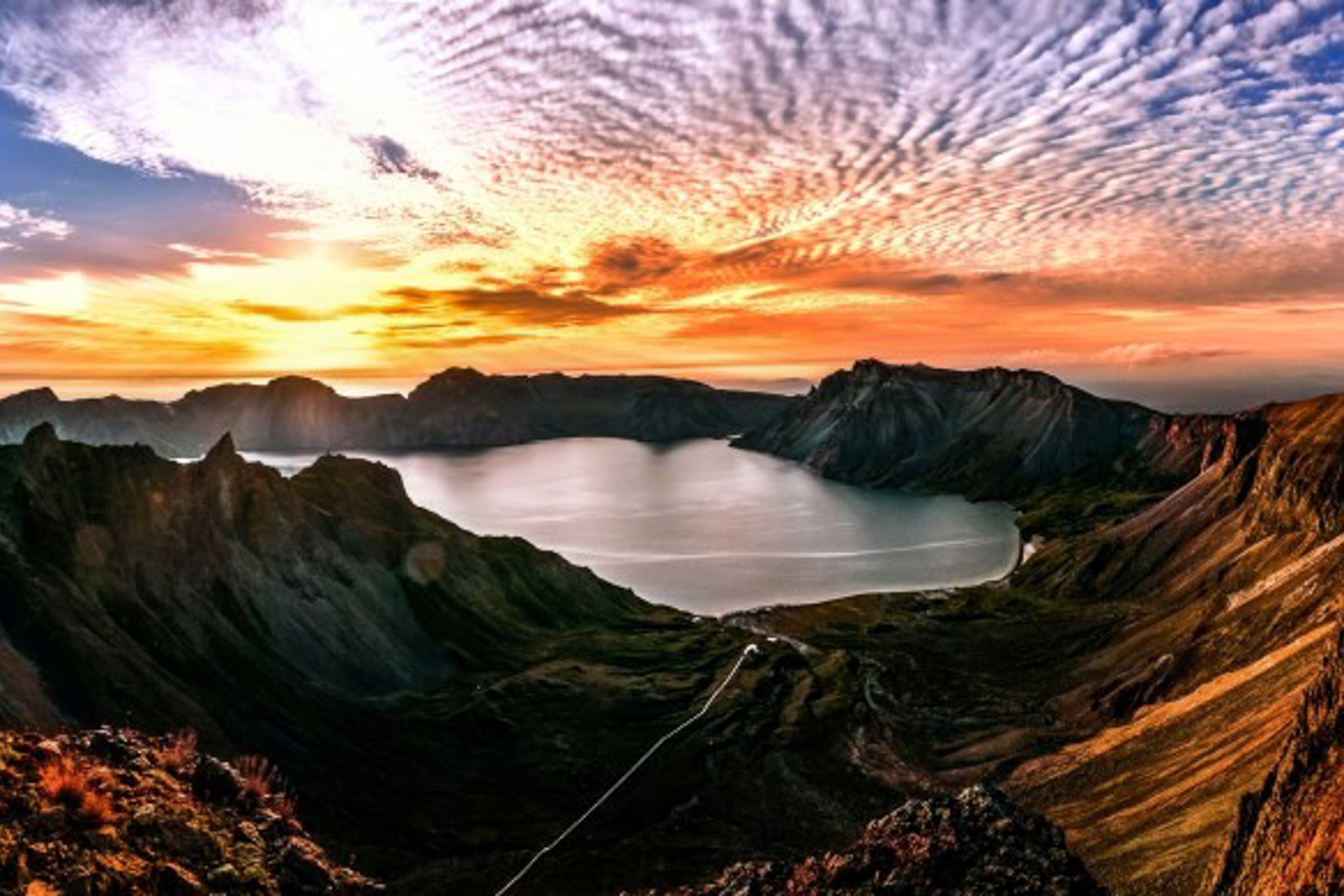 Canh ngoan muc tai di san UNESCO Trieu Tien hinh anh