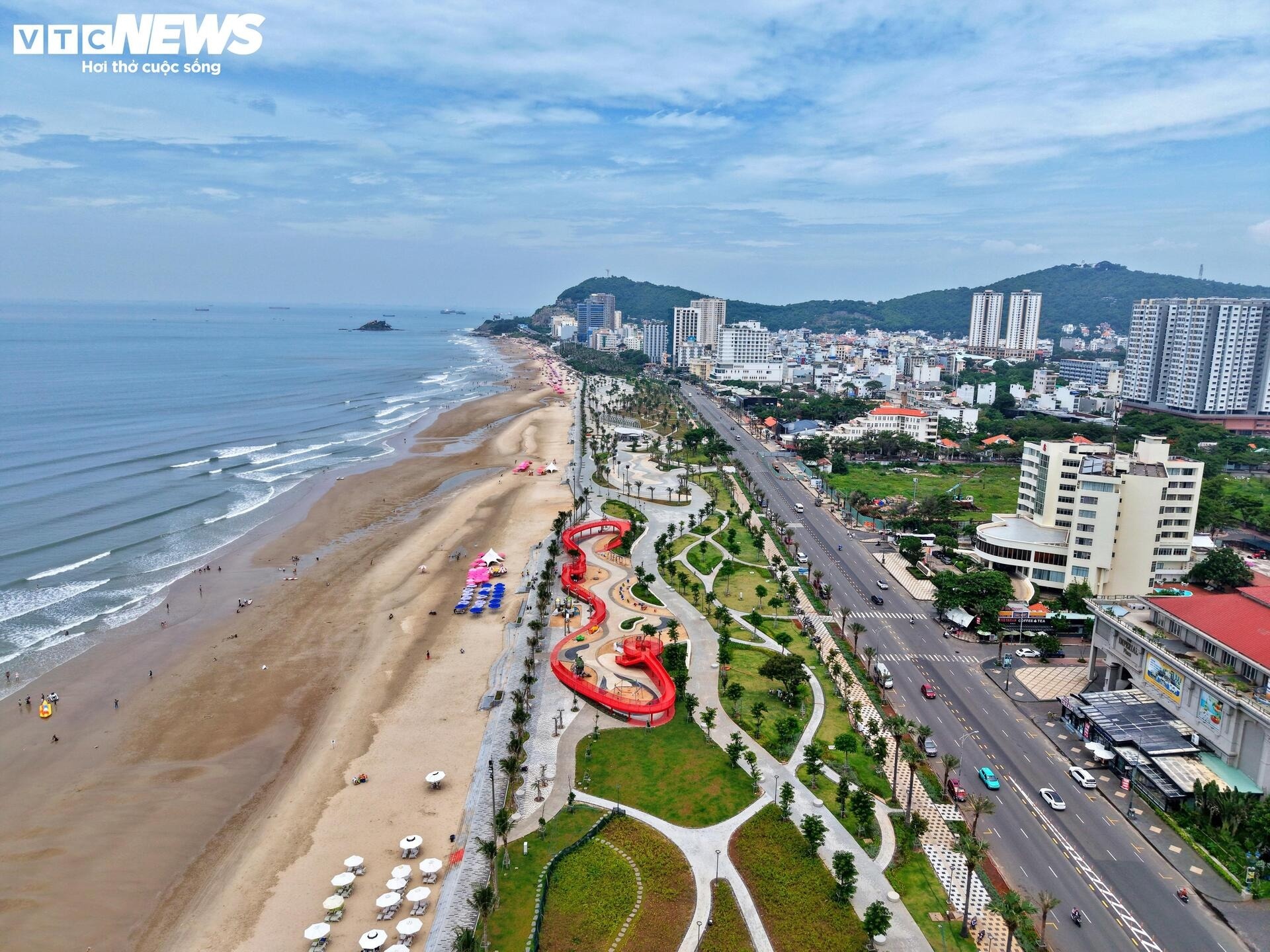 Cong vien Bai Sau,  Dien mao Bai Sau,  Du lich Vung Tau,  Bien TP.HCM anh 2