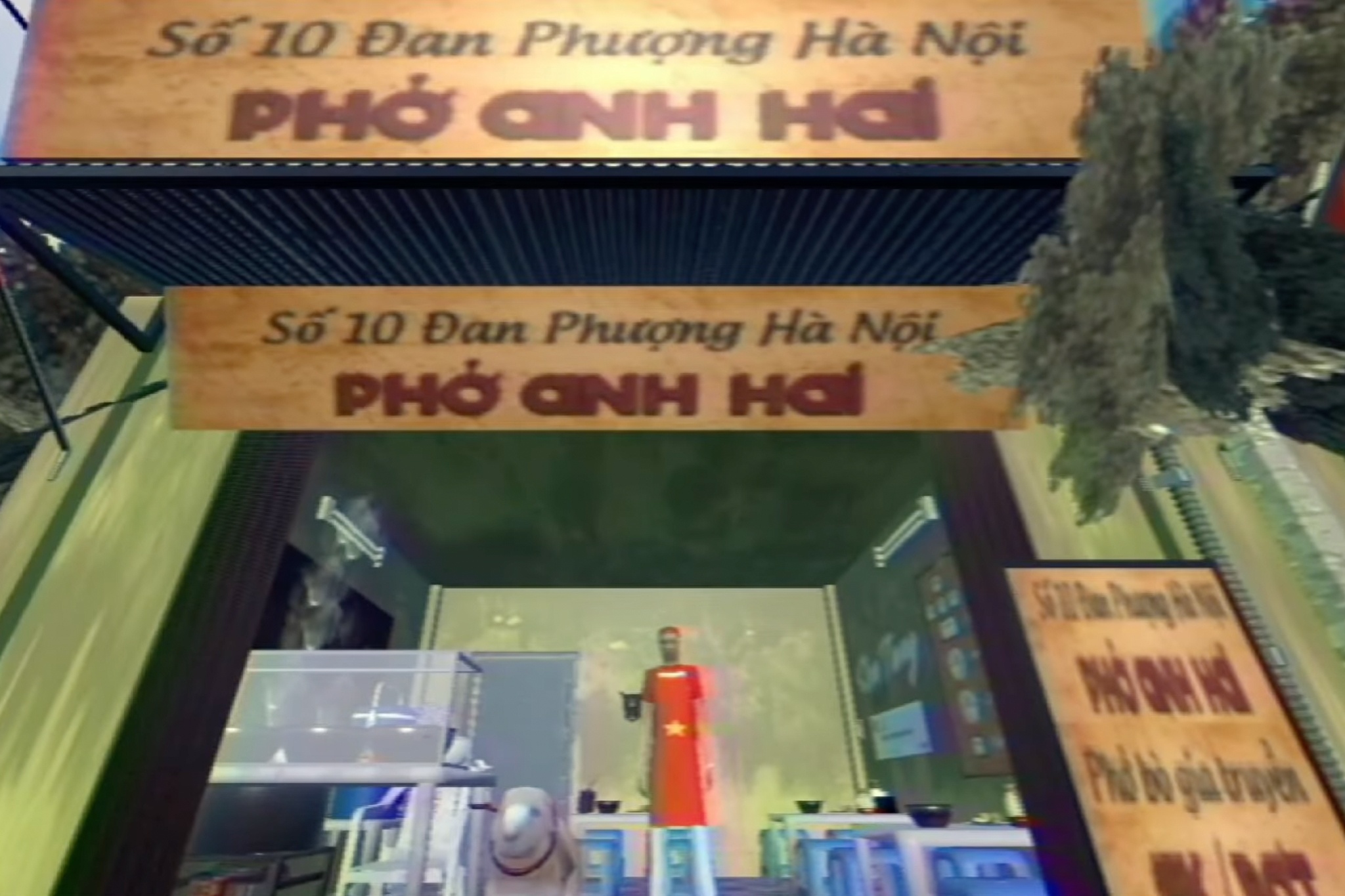 Menu pho 'nhu that' trong tua game Quan pho anh Hai? hinh anh