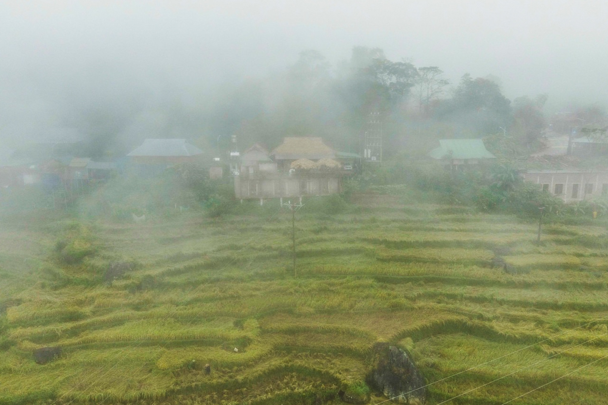 'Sa Pa xu Thanh' mo ao trong suong mu hinh anh