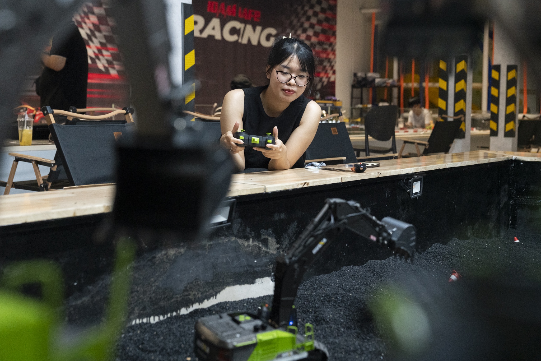 Mang xe mo hinh hang chuc trieu dong di ca phe dua xe o TP.HCM hinh anh