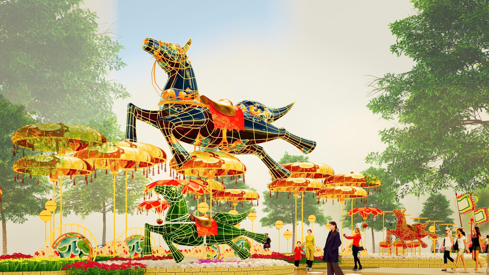 Duong hoa Nguyen Hue anh 5