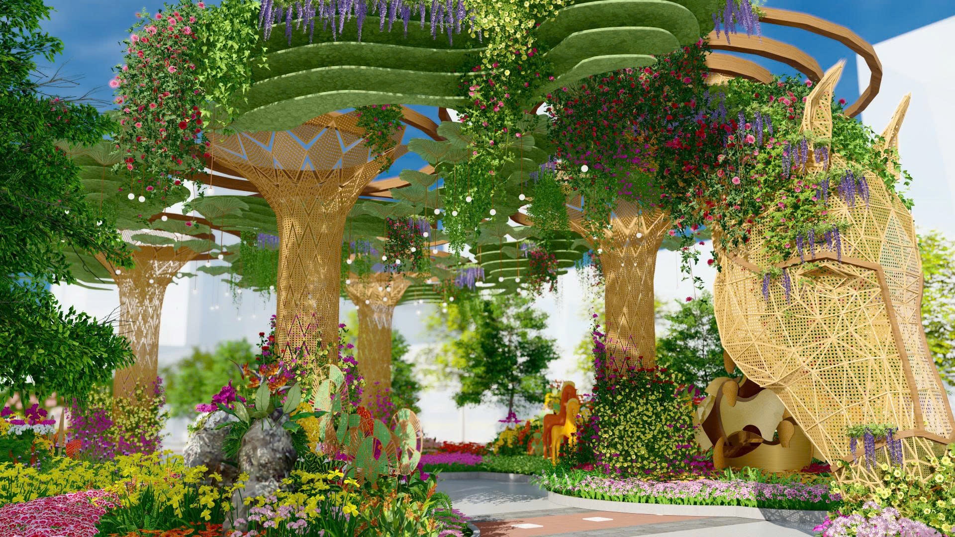 Duong hoa Nguyen Hue anh 4