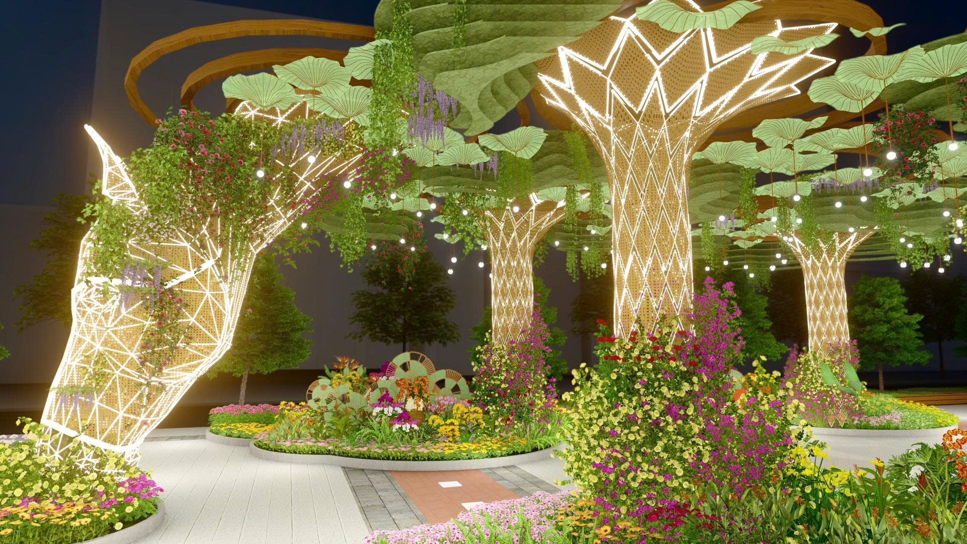 Duong hoa Nguyen Hue anh 12