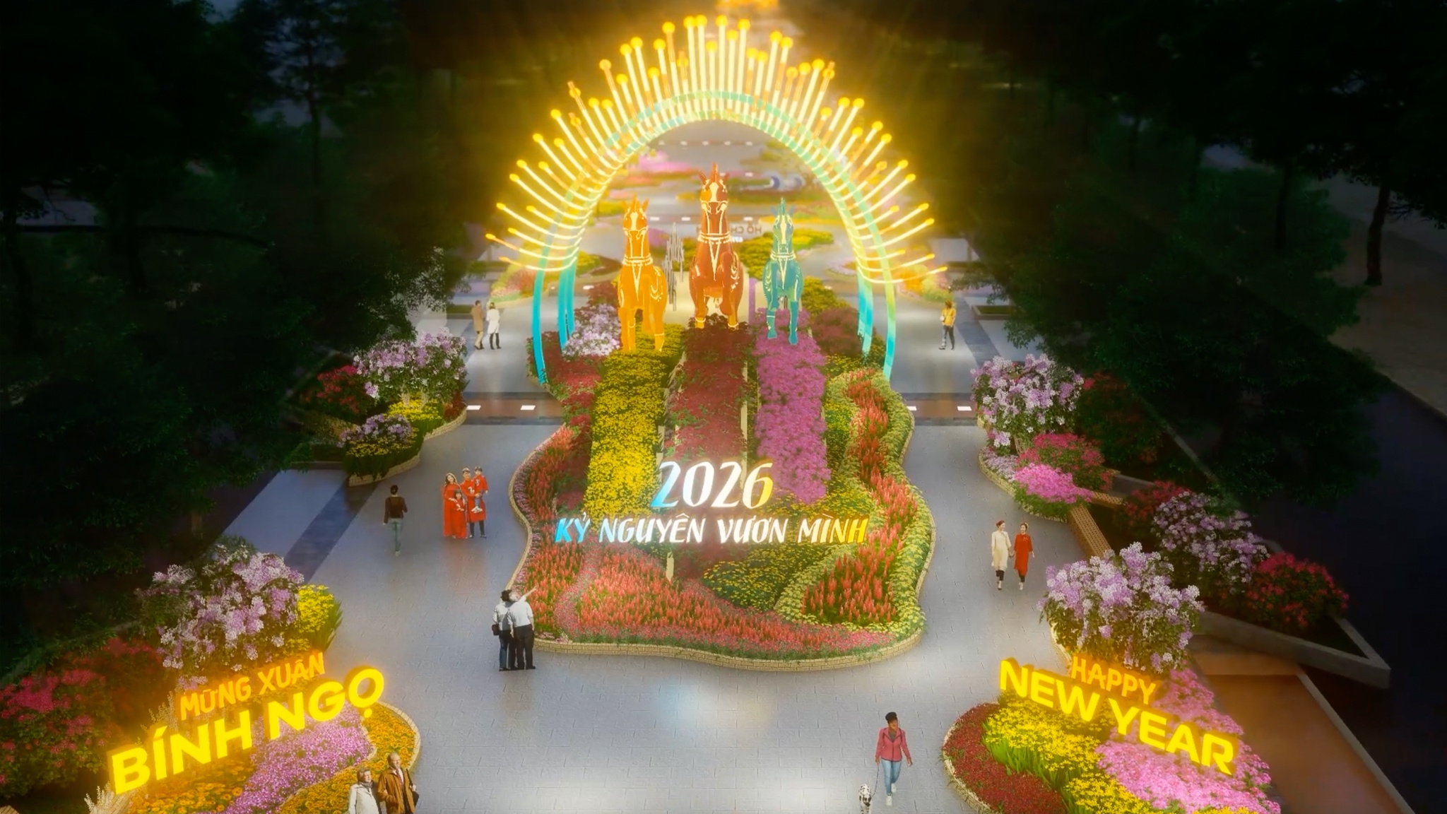 Duong hoa Nguyen Hue anh 10