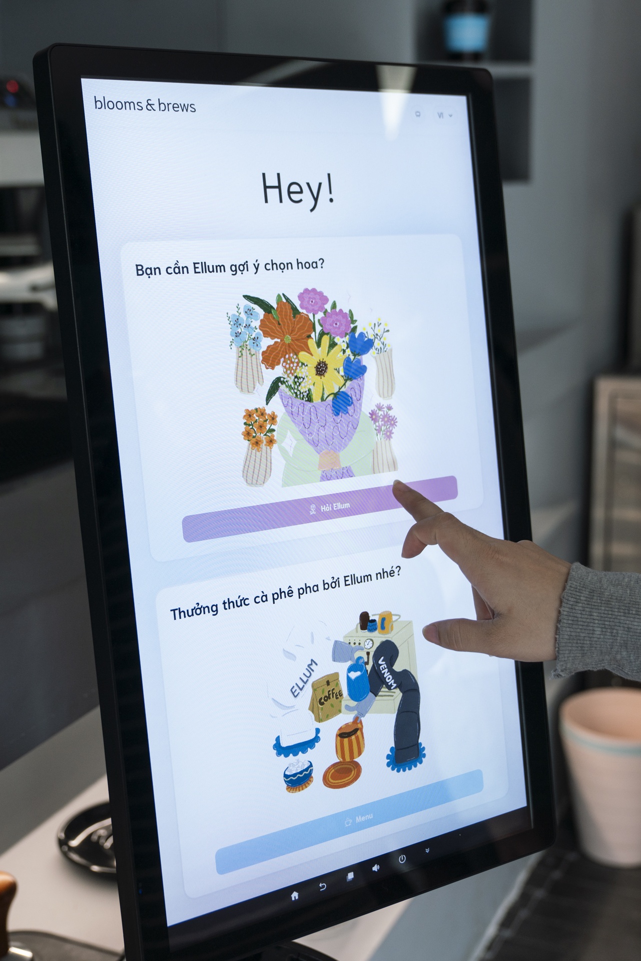 Robot pha cà phê ảnh 8 Robot pha ca phe anh 8