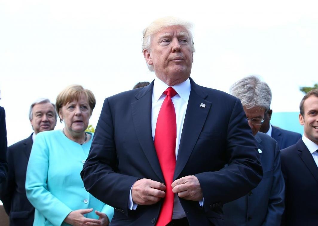 TT Trump 'pha hoai' chuong trinh nghi su Hoi nghi Thuong dinh G7 hinh anh