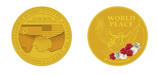 huy chuong ky niem Trump - Kim anh 1