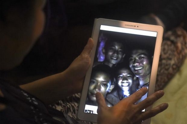 doi bong Thai tim thay anh 1