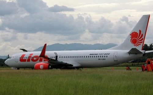 May bay cho khach dam chet bo hinh anh