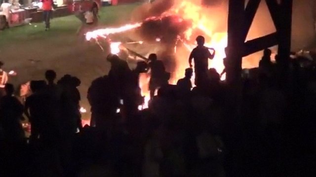 No lon trong le hoi phao hoa tai Nhat, 59 nguoi bi thuong hinh anh