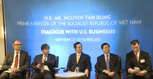 Thu tuong doi thoai voi doanh nghiep My hinh anh