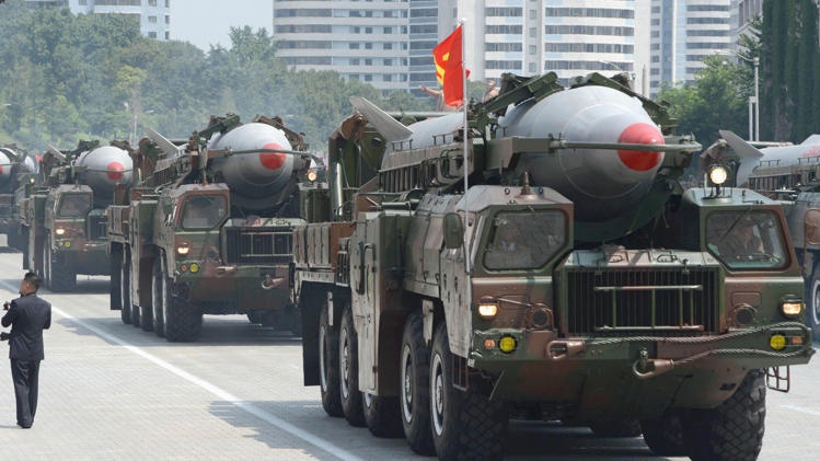 Nhat van dam phan du Trieu Tien phong ten lua hinh anh