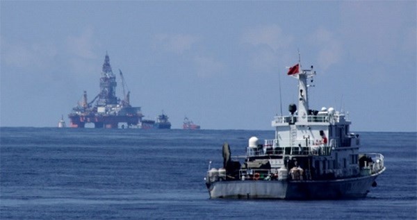 Trung Quoc ngay cang duoi ly trong vu gian khoan trai phep hinh anh