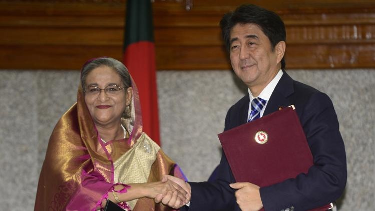 Thu tuong Nhat tham hai nuoc de giam anh huong tu Trung Quoc hinh anh