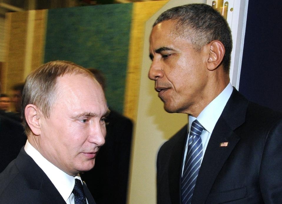 Obama, Putin dien dam ve Syria hinh anh