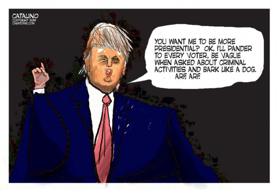 ảnh biếm họa về Donald Trump ảnh 6 anh biem hoa ve Donald Trump anh 6