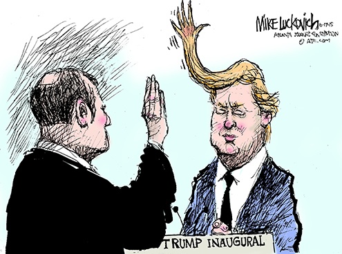 ảnh biếm họa về Donald Trump ảnh 5 anh biem hoa ve Donald Trump anh 5