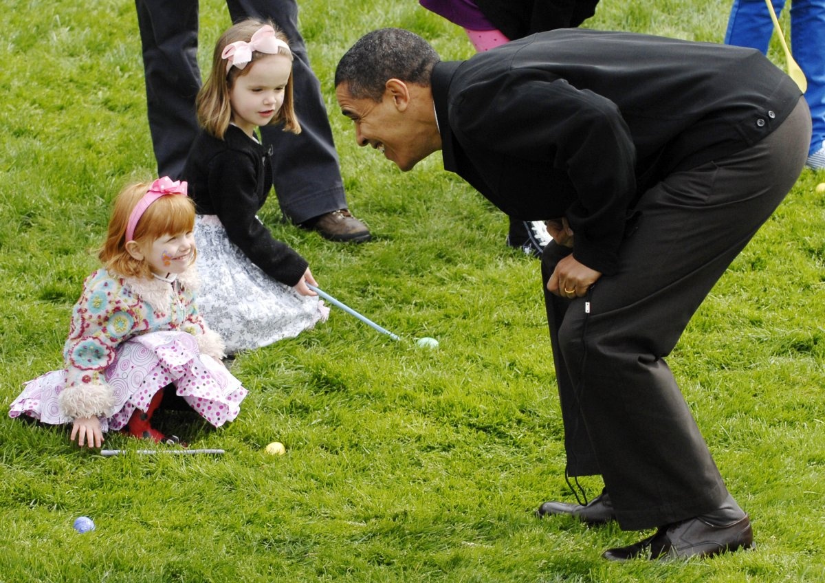 khoảnh khắc ấn tượng với trẻ của Barack Obama ảnh 10 khoanh khac an tuong voi tre cua Barack Obama anh 10