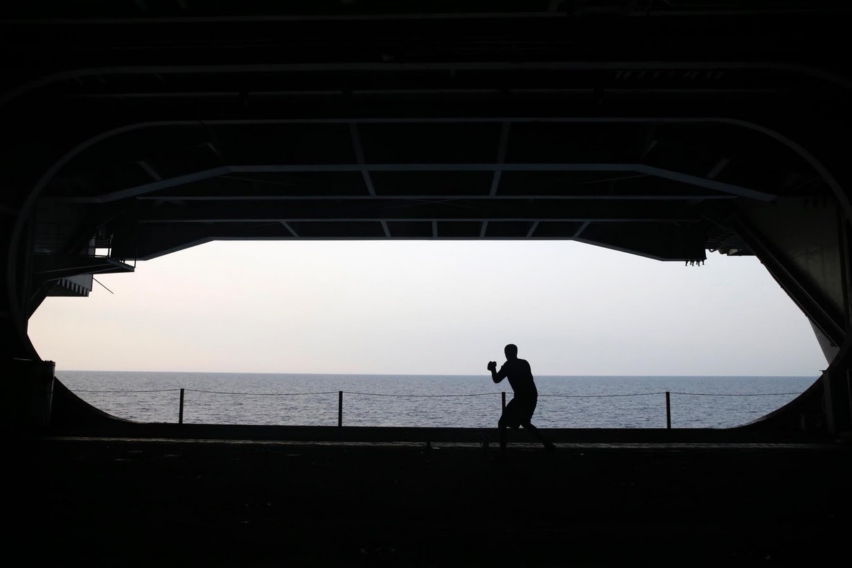 nhip song tren tau USS Harry S.Truman anh 2