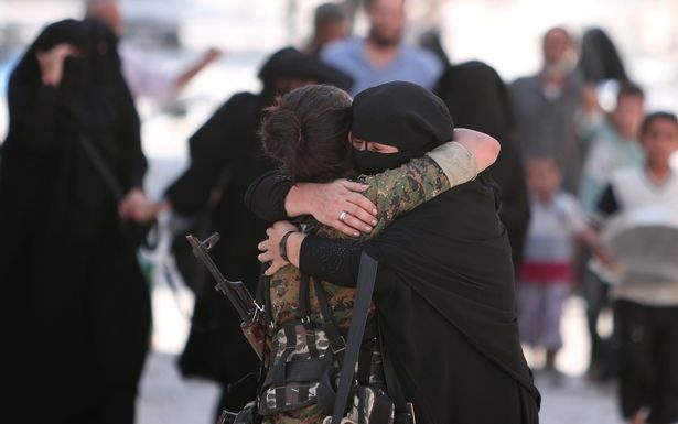 dân Syria vui vì IS thất bại ảnh 1 dan Syria vui vi IS that bai anh 1