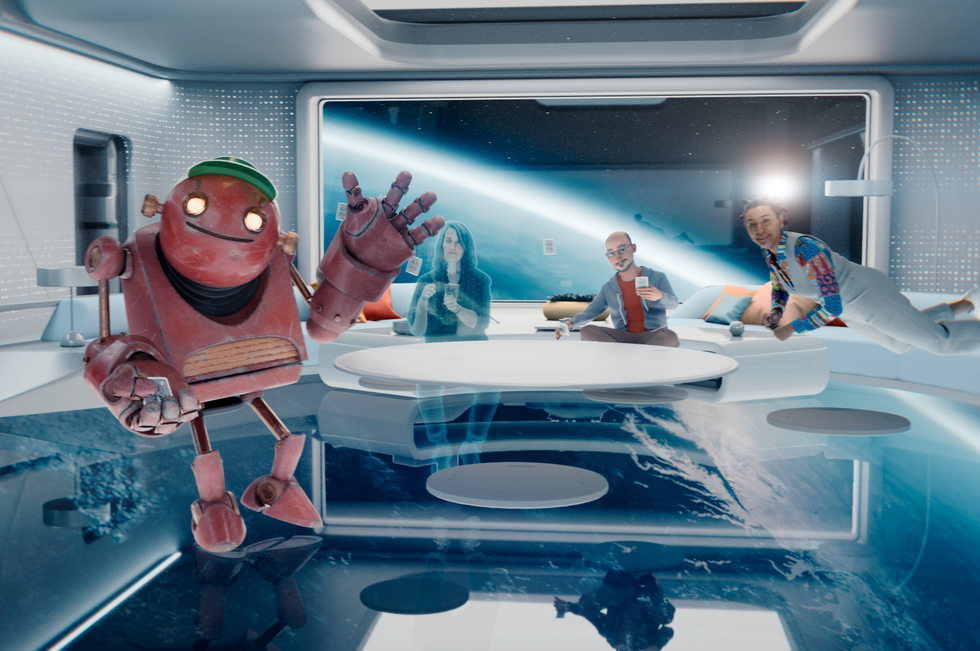 Ly do vu tru ao thuong gan voi blockchain hinh anh