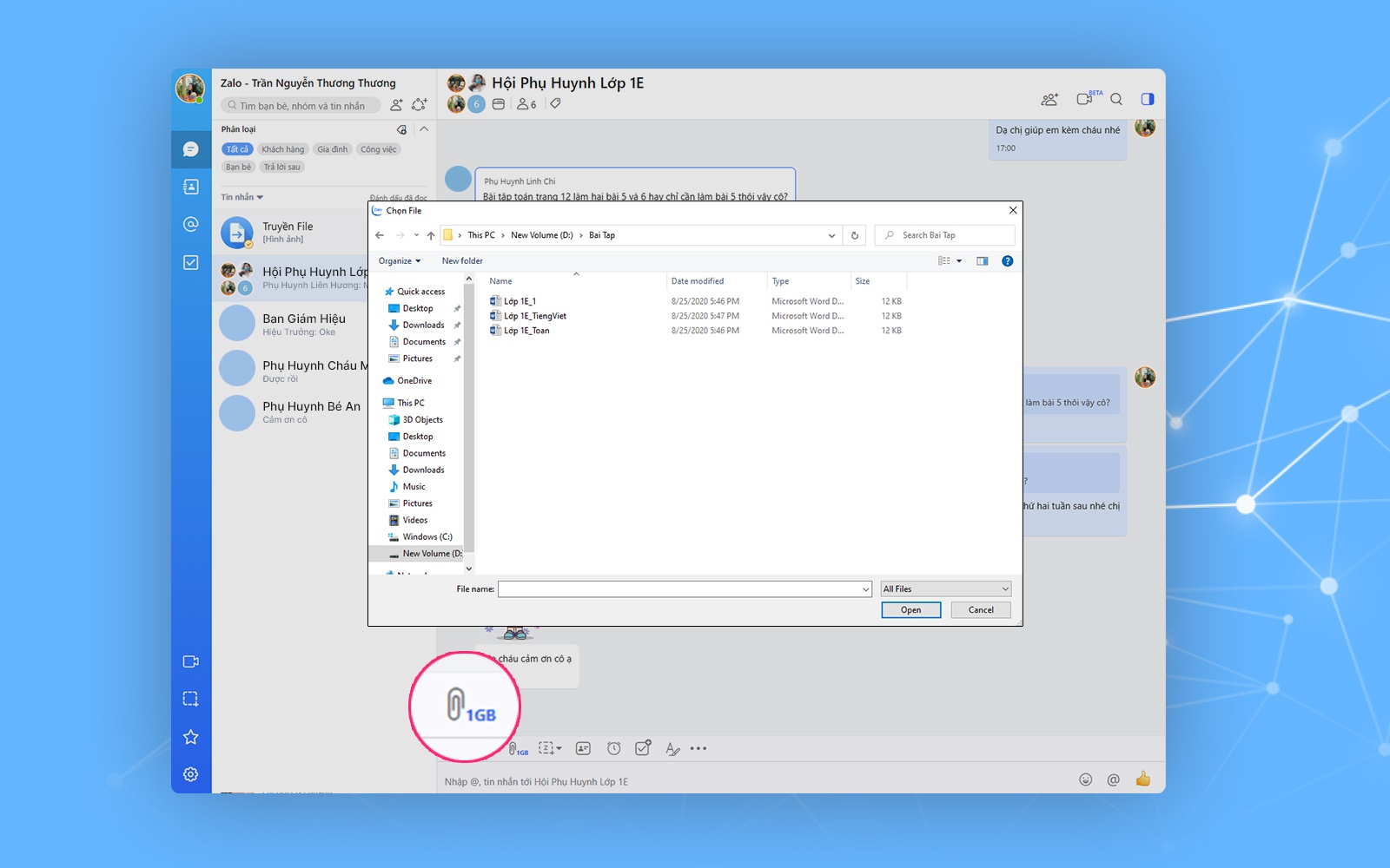 Zalo PC,  Covid-19 anh 2
