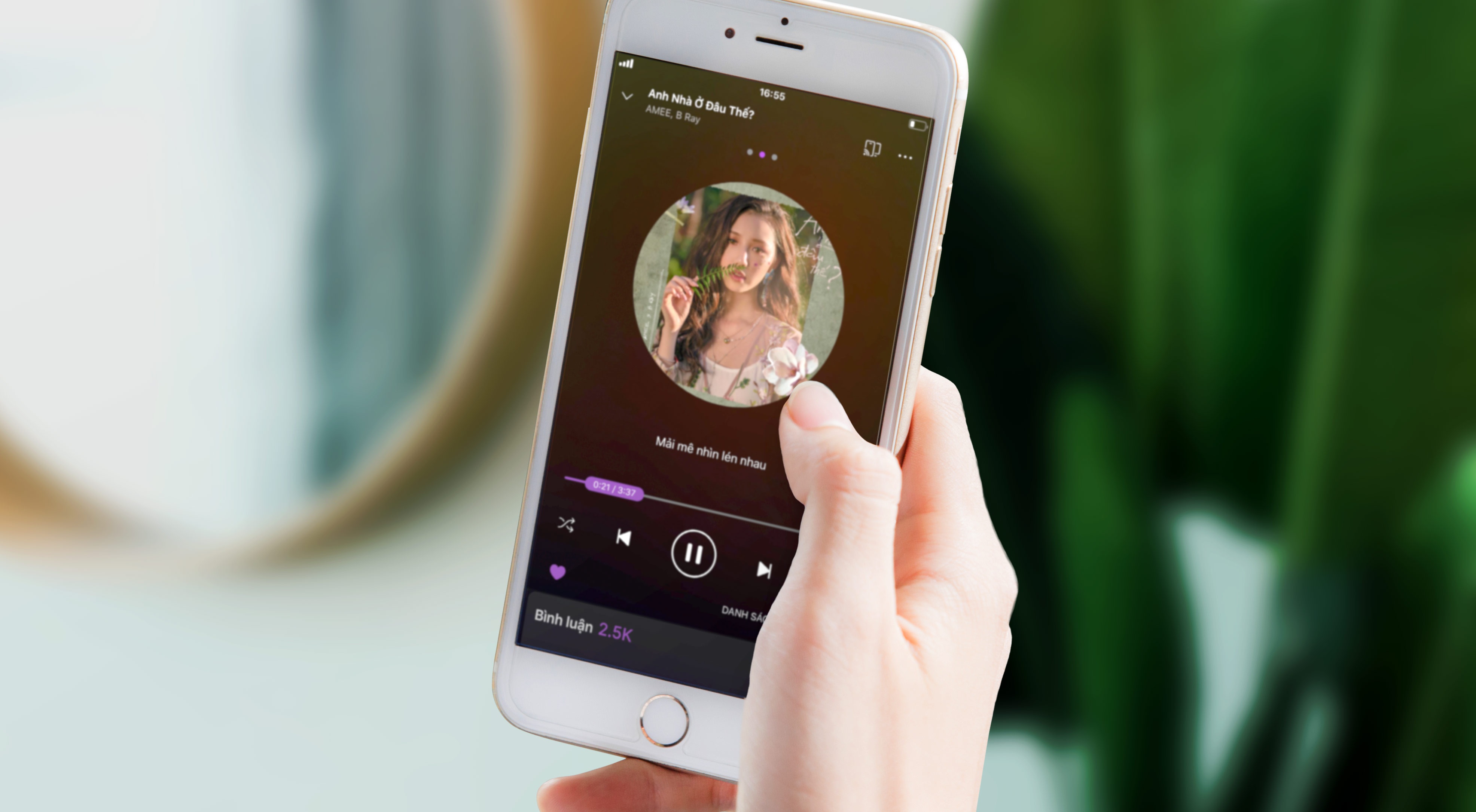 Da co the nghe nhac chat luong cao 320 Kbps tren Zing MP3 mien phi hinh anh