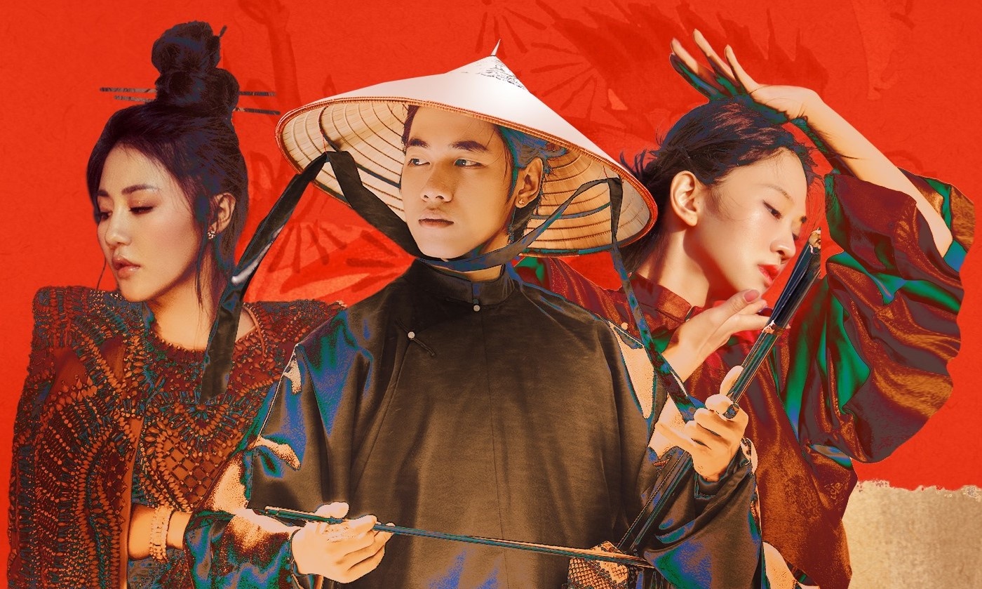 K-ICM va Van Mai Huong gay chu y khi ket hop hinh anh