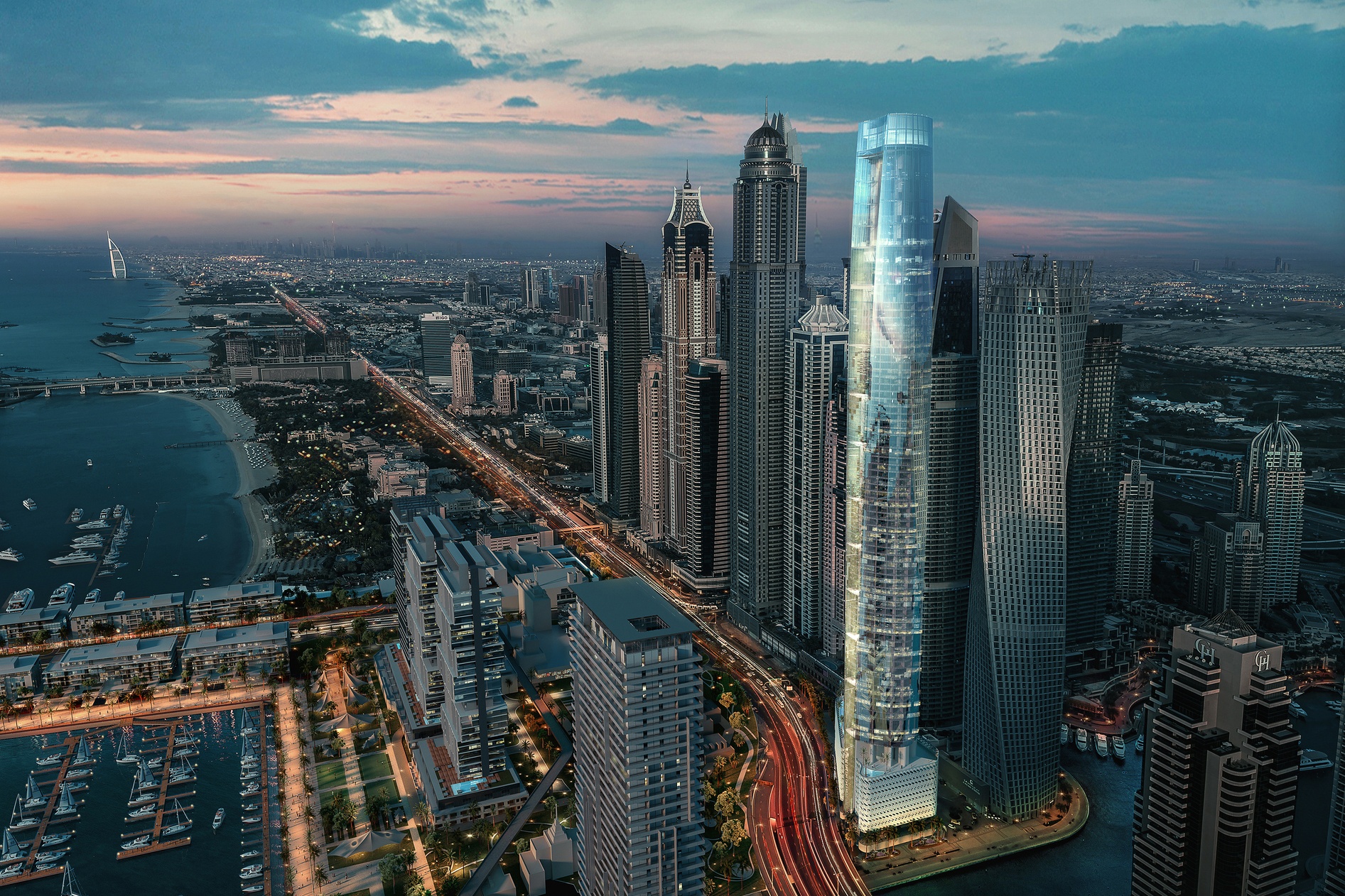 Ben trong khach san cao nhat the gioi o Dubai hinh anh