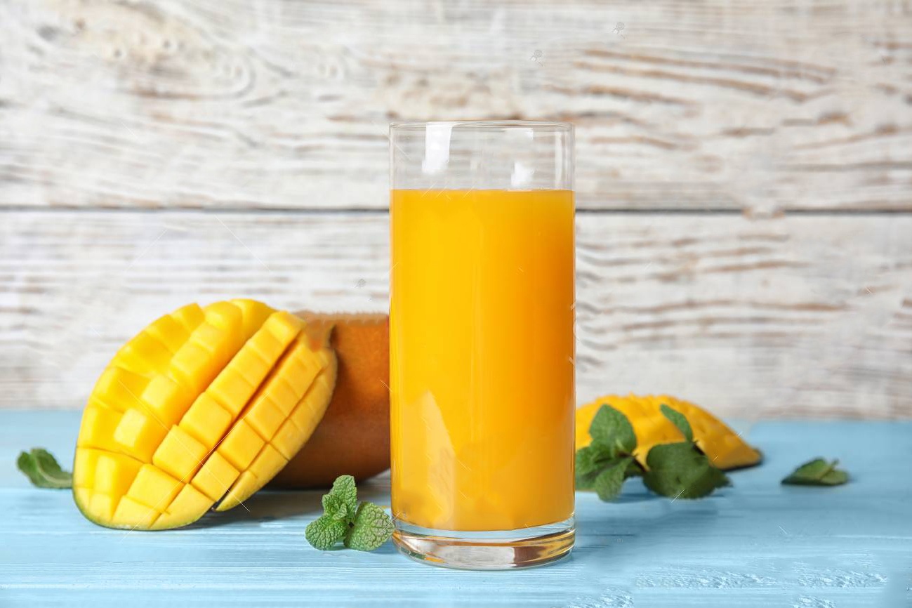 Huong dan lam nuoc xoai tuoi cho mua he hinh anh